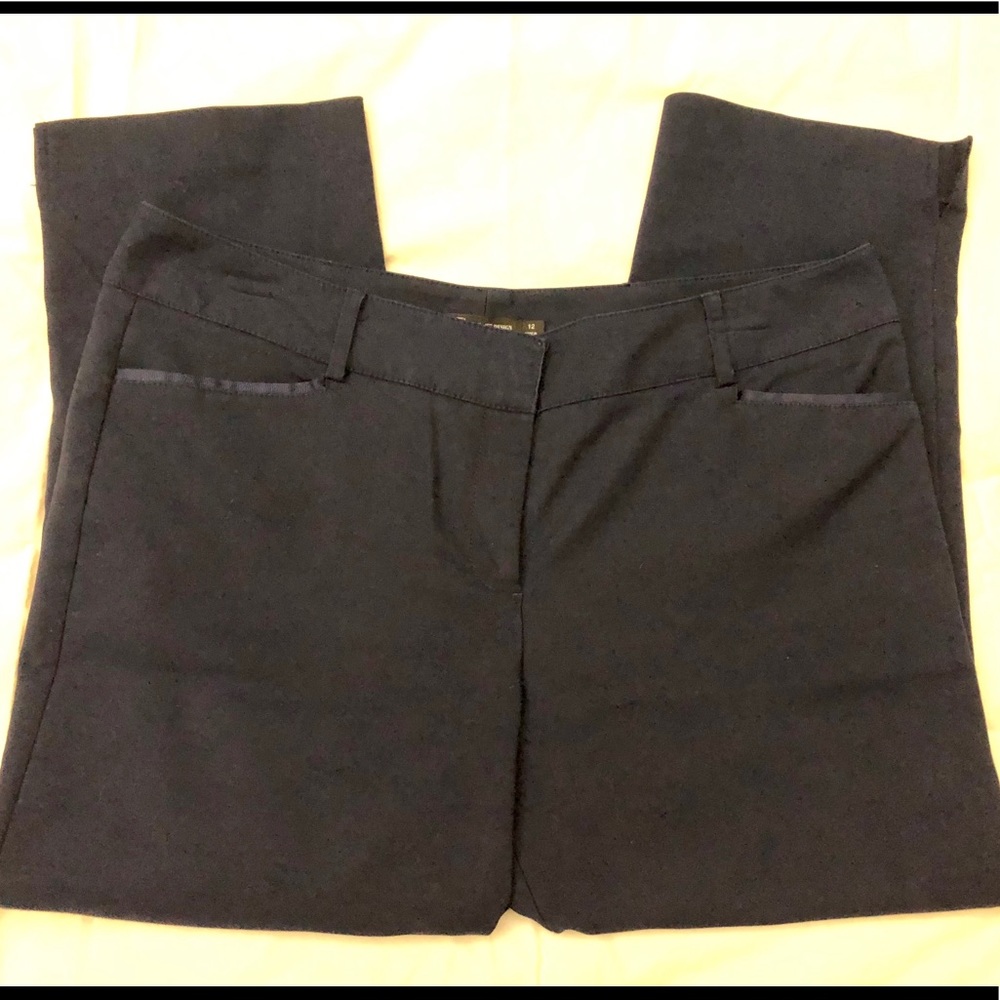 Navy Cropped pants